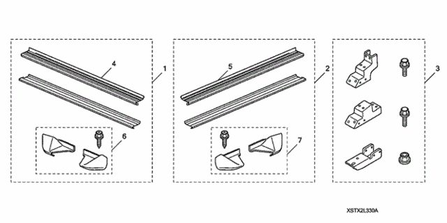 Running Board (1) for 2008 Acura MDX #0