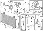 80872SN7003 - HVAC: Discharge Hose O-Ring for Honda Image