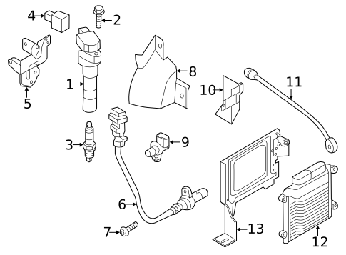 Powertrain Control for 2015 Hyundai Santa Fe Sport #0