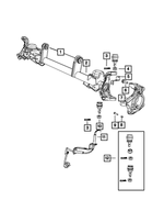 68017193AA - Front Suspension &amp; Drive: Axle Housing for Jeep: Wrangler Image