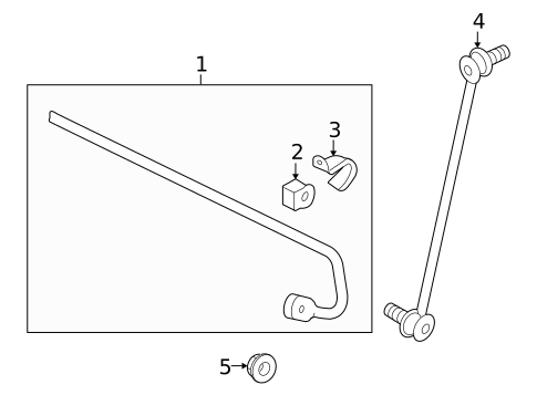 Stabilizer Bar & Components for 2010 Audi TT Quattro #0
