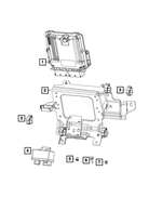 68201746AA - Electrical: Wiring Clip for Mopar Image