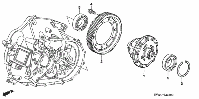 Differential (2.0L) for 2006 Honda Civic #0