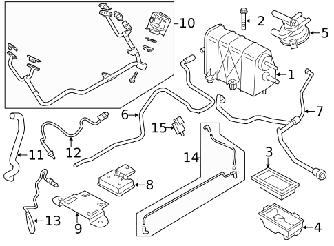 Emission Components for 2016 Porsche 911 #1