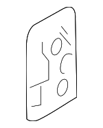2013-2024 Audi - Door Lock Striker Plate