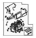 LR130953 - : AC &amp; Heater Assembly for Land Rover: Defender 110, Defender 90, Discovery Image