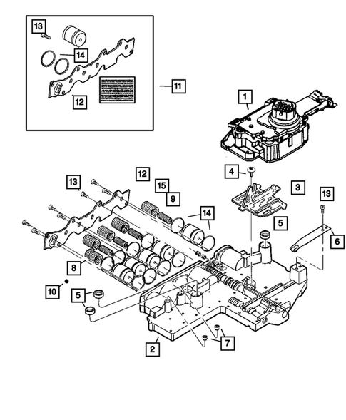 Valve Body for 2006 Jeep Grand Cherokee #0