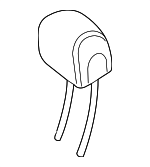 21397006008Q58 - Body: Headrest, Outer for Mercedes-Benz Image