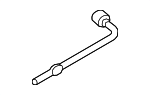 91313B010 - Body: Lug Wrench for Kia: Cadenza, Forte, Forte Koup, Forte5, K4, K5, K900, Optima, Rio, Seltos, Soul, Spectra, Spectra5, Stinger Image