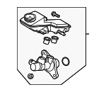 BDYF4340ZA - : Master Cylinder for Mazda: 3 Image