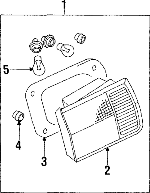 Combination Lamps for 2001 Mitsubishi Diamante #0
