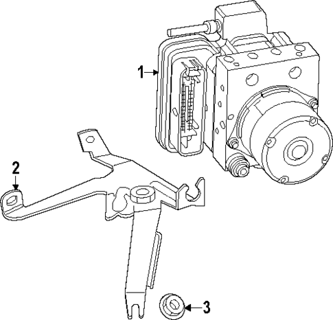 ABS Components for 2024 Mercedes-Benz EQB 300 #0