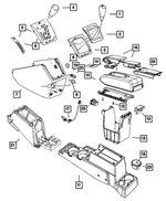5273462AC - Instrument Panel and Radios and Consoles: Gearshift Knob for Mopar Image