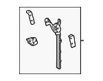 53208F4900 - Body: Lock Support for Toyota: C-HR Image