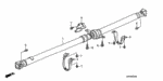 40100S3VA22 - Chassis: SHAFT ASSY., PROPELLER for Honda Image