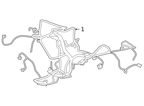 Wiring Harness for 2008 Chevrolet Tahoe #0