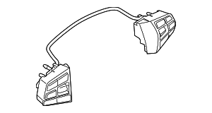 61319262707 - Steering: Multi Switch for BMW: 528i, 528i xDrive, 530i, 535d, 535d xDrive, 535i, 535i GT, 535i GT xDrive, 535i xDrive, 540i, 550i, 550i GT, 550i GT xDrive, 550i xDrive, 740i, 740Li, 740Li xDrive, 750i, 750i xDrive, 750Li, 750Li xDrive, 760Li, ActiveHybrid 5, M5 Image
