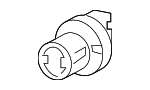 33513S84A01 - Electrical: Backup Lamp Bulb Socket for Honda: Accord, Civic, CR-V, CR-Z, Fit, Odyssey Image
