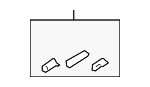 8639374 - Body: Rail Hook for Volvo Image