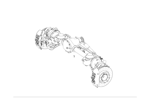 Front Axle Assembly for 2018 Mercedes-Benz G63 AMG #0