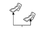 89899D2000 - Electrical: Child Seat Bracket for Hyundai Image