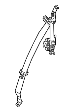 89810D2500NBO - : Lap &amp; Shoulder Belt for Genesis: G90 Image