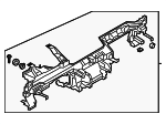 51456805098 - Body: Reinforced Beam for BMW: Z4 Image