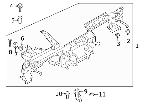 Instrument Panel for 2021 BMW Z4 #0