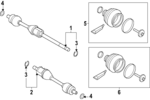 32249180 - : Axle Assembly Spacer for Volvo Image