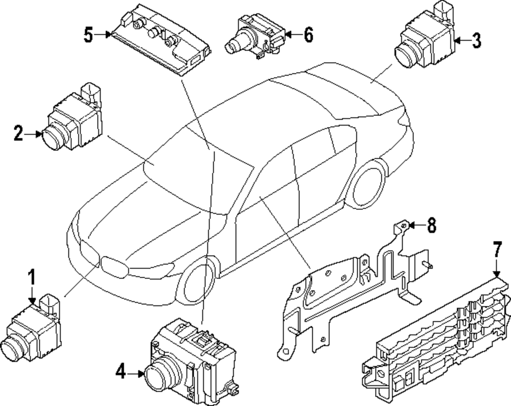 Control Module - BMW (66515A729E8)