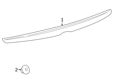 Spoiler for 2007 Lexus GS350 #0