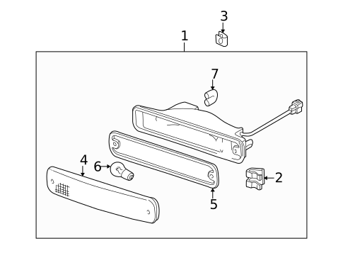 Signal Lamps for 1994 Subaru Impreza #0