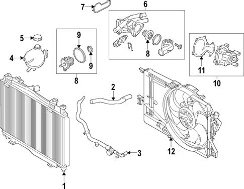 Cooling System for 2018 Ford EcoSport #0