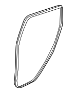 72815T7WA01 - : Weather-Strip On Body for Honda Image