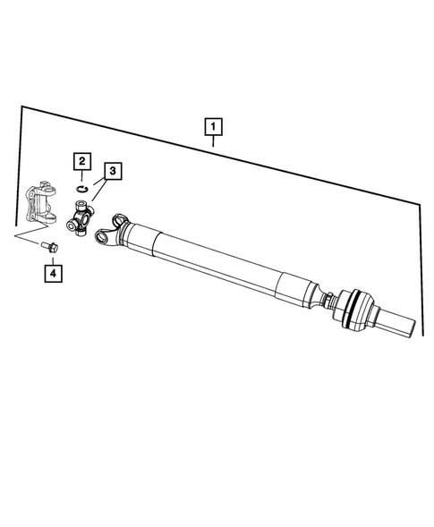 Drive Shaft for 2009 Dodge Ram 1500 #0