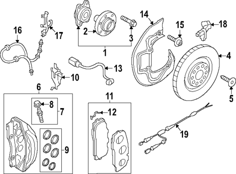 Anti-Lock Brakes for 2021 Audi A6 allroad #2