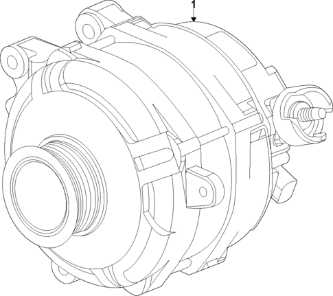 Alternator for 2023 GMC Acadia #1
