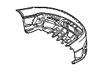 1908853503 - Body: Bumper Cover for Mercedes-Benz Image