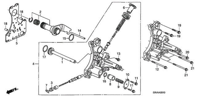 AT Regulator Body for 2008 Honda Pilot #0