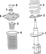 42788416 - : Strut for Buick: Encore GX Image