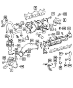 68012320AA - : Intake Manifold for Mopar Image