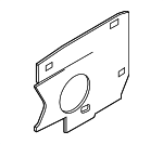 8F0863981B - Body: Sound Absorber for Audi: A5, A5 Quattro, RS5, S5 Image