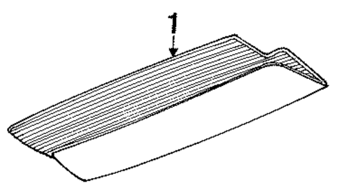 High Mounted Stop Lamp for 2002 Oldsmobile Aurora #0