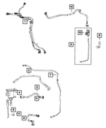68410861AB - Emission Controls: Vapor Tube for Mopar Image