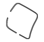 81761N9000 - : Weather-Strip On Body for Hyundai Image