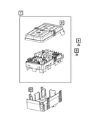68574993AA - : Intelligent Power Power Distribution Center for Mopar Image