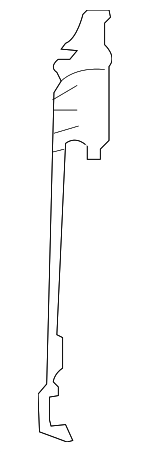 7L0121331B - Cooling System: Side Seal for Volkswagen Image