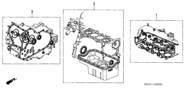 Gasket Kit for 2002 Honda Civic #0