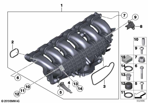 Intake Manifold for 2020 BMW M2 CS Racing #0