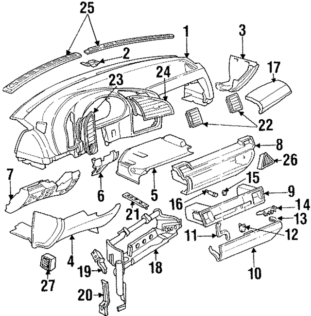 51168171270 - : Glove Box for BMW Image
